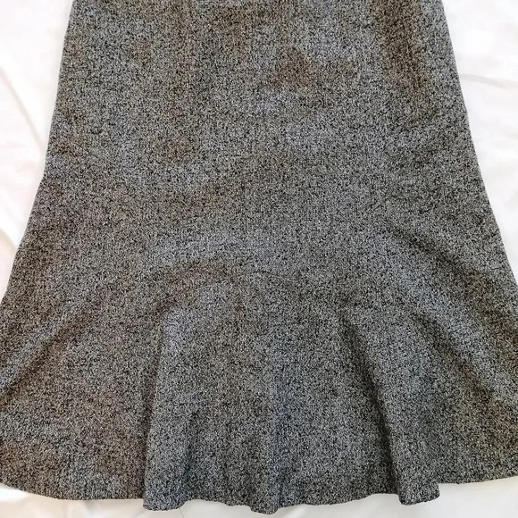 Gerard Darel Wool Blend Pleated Midi Skirt Heathered Gray 42 FR or 10 US - Picture 10 of 15
